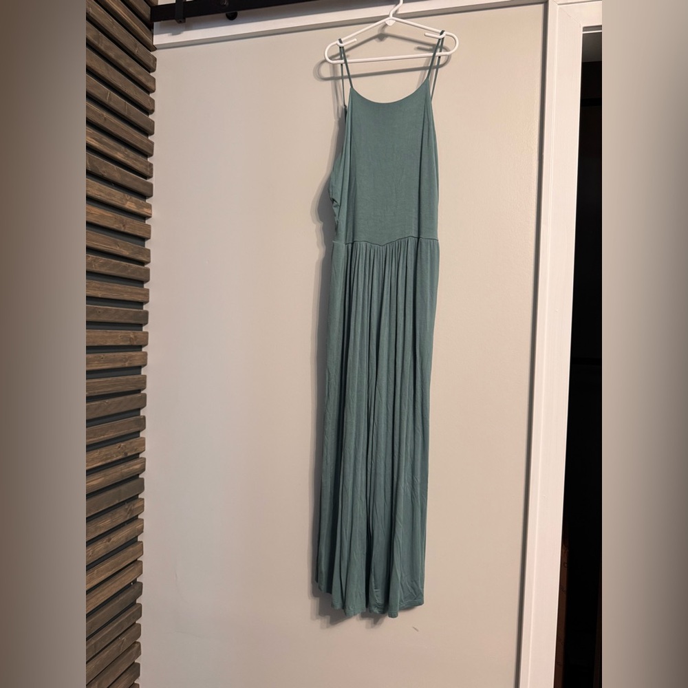 Spaghetti strap Teal Jumper